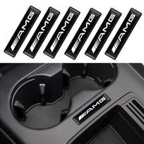 BENZ 3D Epoxy Car Interior Exterior Decoration Sticker For Mercedes Benz AMG A B C E G CLA W211 W203 W204 C260 E300L A200L GLC30 black