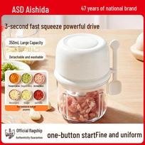 ASD Electric Food Processor & Meat Grinder white