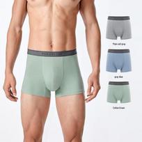 PurCotton Men's Antibacterial Boxer Briefs XXL 185/110 gray