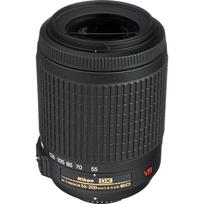 Nikon DX VR Zoom Nikkor teleobjektyvas-zoom objektyvas Nikon DX formato fotoaparatams AF-S 55-200mm f/4-5.6G IF-ED black