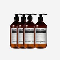 Bouquet Garni Himalayan Herb Total Care Shampoo Treatment Signature Scent 1000ml x 4, Shampoo black