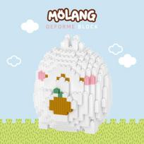 Art Box/Plus Fun Molang Deform Block (Pear) white