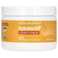 Hydrationup®, Electrolyte Drink Mix, with Vitamin D, Calcium, Iron, Potassium, Citrus Flavor, 8 Oz (227 g)