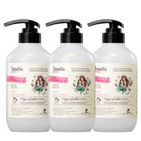 J. Mella in France Disney Blossom Chew Hair Shampoo Berry Scent, 500ml, 3 pcs. black