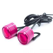 Calm Wish Strobe Light LED Spot Compact Flash Flashing Motorcycle rožinė