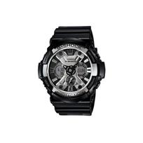 CASIO Vyriškas YOUTH Juodas laikrodis GA-200BW-1A GA-200BW-1A Black Dial black