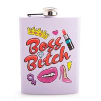 Nerūdijančio plieno metalinė gertuvė 350 ml (Bosas B*tch)