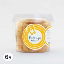 Bath Charm Foot Spa Foot Bath Lemon 25p, 750g, 6 vnt. beige