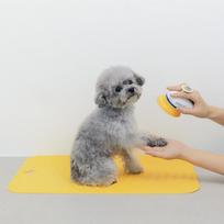 Non-slip Shower Mat Dog Cat Pet Patella Protection Anti-slip Mat 1P gray