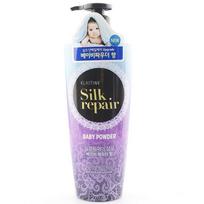 Elastine Shampoo Baby Powder 550ml, 1 piece white