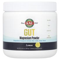 KAL, GUT magnio milteliai, citrina, 4,8 uncijos (138 g)