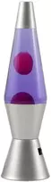 iTotal - Spaceship LED Lava Lamp with Sidabrinis Base - Violetinė (XL3327)