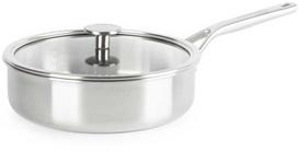 KitchenAid - Daugiafunkcinė keptuvė su dangčiu - sidabrinė - 24 cm