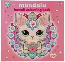 Moxy - Mandala Kawaii Colouring Book - Cat (150150)