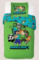 Patalynės komplektas Brandmac Bed Linen - Adult Size 140 x 200 cm - Minecraft Classic Crew (1029463)