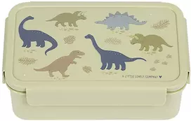 A Little Lovely Maža, miela kompanija - Bento pietų dėžutė - Dinozaurai - 22 x 7,5 x 14,5 cm