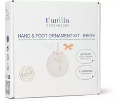 Vanilla Copenhagen - rankų ir kojų molio rinkinys - smėlio spalvos - Ø11 cm (MEMO1025)