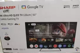 Sharp Smart TV 50HR7265E 50" 126 cm 4K UHD (2160p) Google TV PAŽEISTA PAKUOTĖ USED