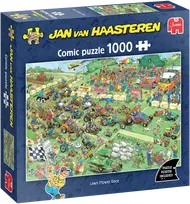 Dėlionė Jan Van Haasteren - Lawn Motor Race (1000 Pieces) (1119802233)