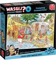 Dėlionė Wasgij - Mystery 6 Camping Commotion! (1000 Pieces) (1119802245)