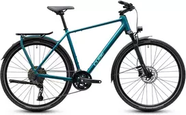 Dviratis Cube Kathmandu EXC metallicpetrol'n'sea 2027-62 cm (Dydis: 62 cm)