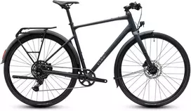 Dviratis Cube Nulane Pro FE night'n'chrome 2027-M (Dydis: M)