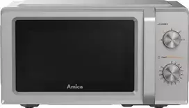 Amica MMF20M4S Sidabrinė mikrobangų krosnelė Solo ant darbastalio 20 L 700 W