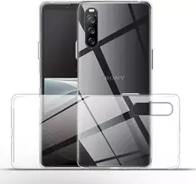 Fusion Accessories Fusion Ultra 1 mm telefonų dėklas, skirtas Sony Xperia 10 III, permatomas