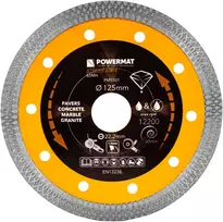 Powermat Deimantinis diskas 125 mm PM-TDCS-1257T