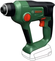 Bosch DIY - BOREHAMMER PBH18V-14 be akumuliatoriaus ir kroviklio