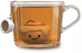 Winkee - Tea Infuser - Cinnamon Bun - Brun