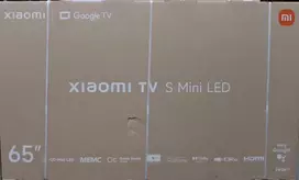 Išparduodama. Xiaomi Smart TV S 2026 65" 165 cm 4K UHD (2160p) Google TV PAŽEISTA PAKUOTĖ DENTED BACKSIDE