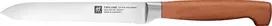 Zwilling - VIER STERNE Wood Utility Peilis - Serrated Edge - 13 cm