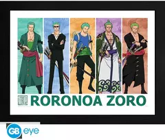 Abysse One Piece - Pirate Hunter Zoro - Framed Print