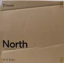 Išparduodama. Fractal Design North Charcoal Juodas Fractal Design North ATX Charcoal Juodas PAŽEISTA PAKUOTĖ
