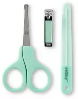Nûby - 3pc Nail Care Kit - Aqua - 0 m