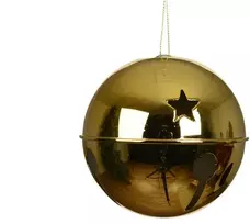 Nežinomas Kalėdinės eglutės žaisliukas Decoris varpelis. auksinis. geležis/polistirenas