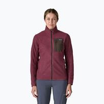 Moteriškas flisinis džemperis Patagonia R1 Air berry fig