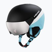 Vaikiškas slidinėjimo šalmas HEAD Yuki Visor Jr team/siver/red