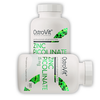 OstroVit Cinko Pikolinatas, 150 tablečių (Zinc Picolinate). Maisto papildas, vitaminai.