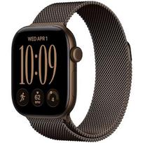 Apple Watch Series 12 GPS 42mm Dark Bronze Aluminium Case | Dark Bronze Milanese Loop MKDC4MP/A