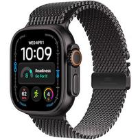 Apple Watch Ultra 4 GPS + Cellular 49mm Czarny | Bransoleta Mediolańska Czarna M MJAV4QP/A