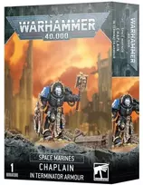 Games Workshop Warhammer 40k Space Marines kapelionas Terminatoriaus šarvuose 48-91