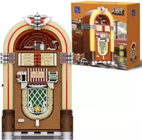 Konstruktoriaus kaladėlės Pantasy Interaktyvus muzikos grotuvas Jukebox iš kaladėlių 1273 elementai