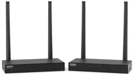 Marmitek TV Anywhere Wireless 4K – belaidis HDMI prailgintuvas 4K60, 3840 x 2160 pikselių, garso ir vaizdo siųstuvas bei imtuvas, belaidis, juodas, HDCP