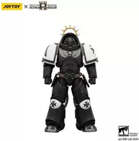Figūrėlė Jada Toys Figūrėlė Warhammer 40k Space Marine 2 Game Edition Juodas Templars Heavy Intercessor 1/18 13 cm
