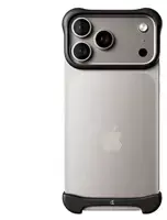 Arc Pulse – aliuminis apsauginis dėklas iPhone 18 Pro, matinis juodas (ARC-AP-AL-MBK-APL-IP-18-PRO)