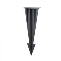 Sodo šviestuvo smaigas, juodas, 274mm
