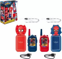 Lexibook - Spider-Man Rechargeable Video Walkie-Talkie with colored screen (TWV15SP)