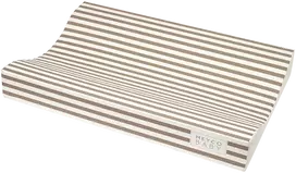 Meyco Baby vystymo lenta Fat Stripe Taupe, 50 × 70 cm